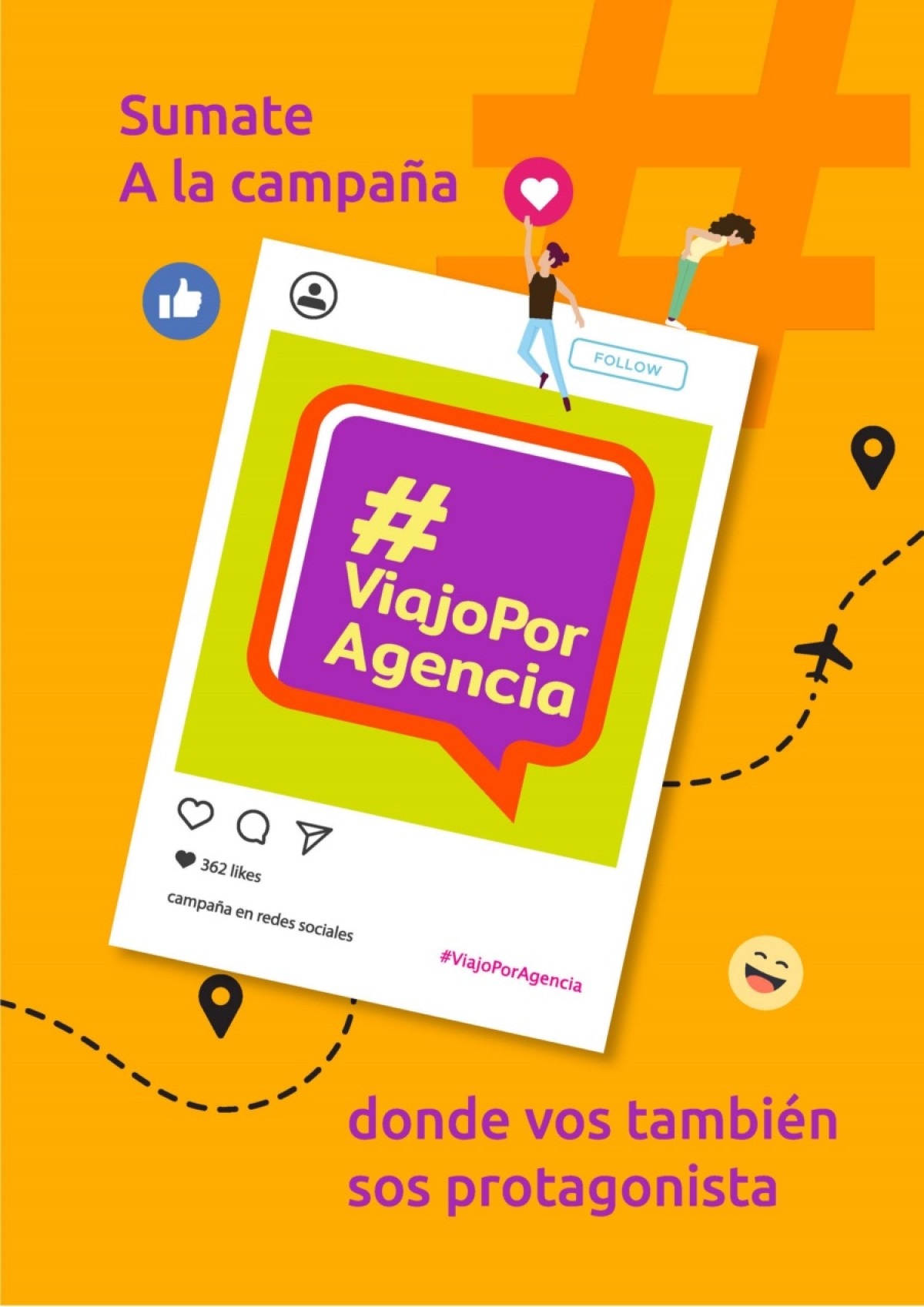 #Viajo por Agencia original campaña de Tarjeta Celeste