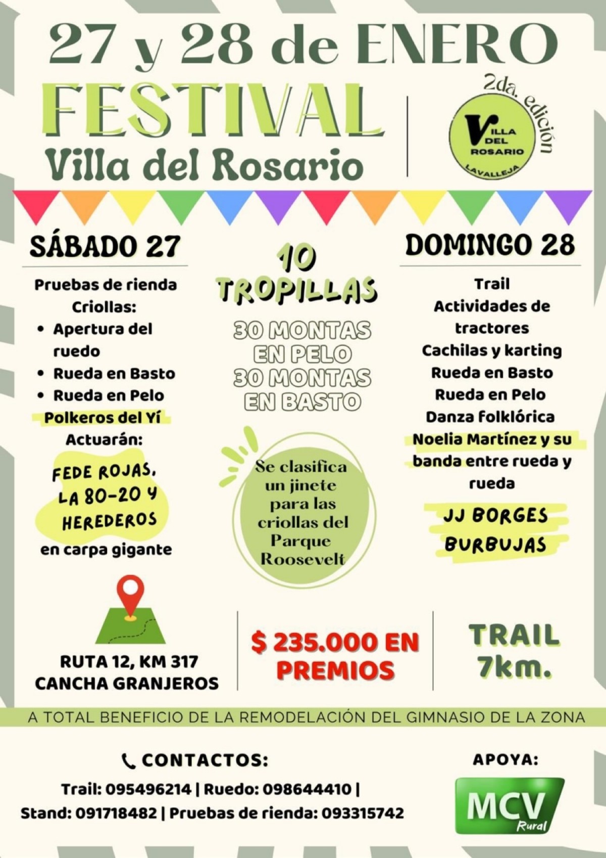 Lanzamiento de la segunda edición del &quot;Festival Villa del Rosario&quot; - Lavalleja