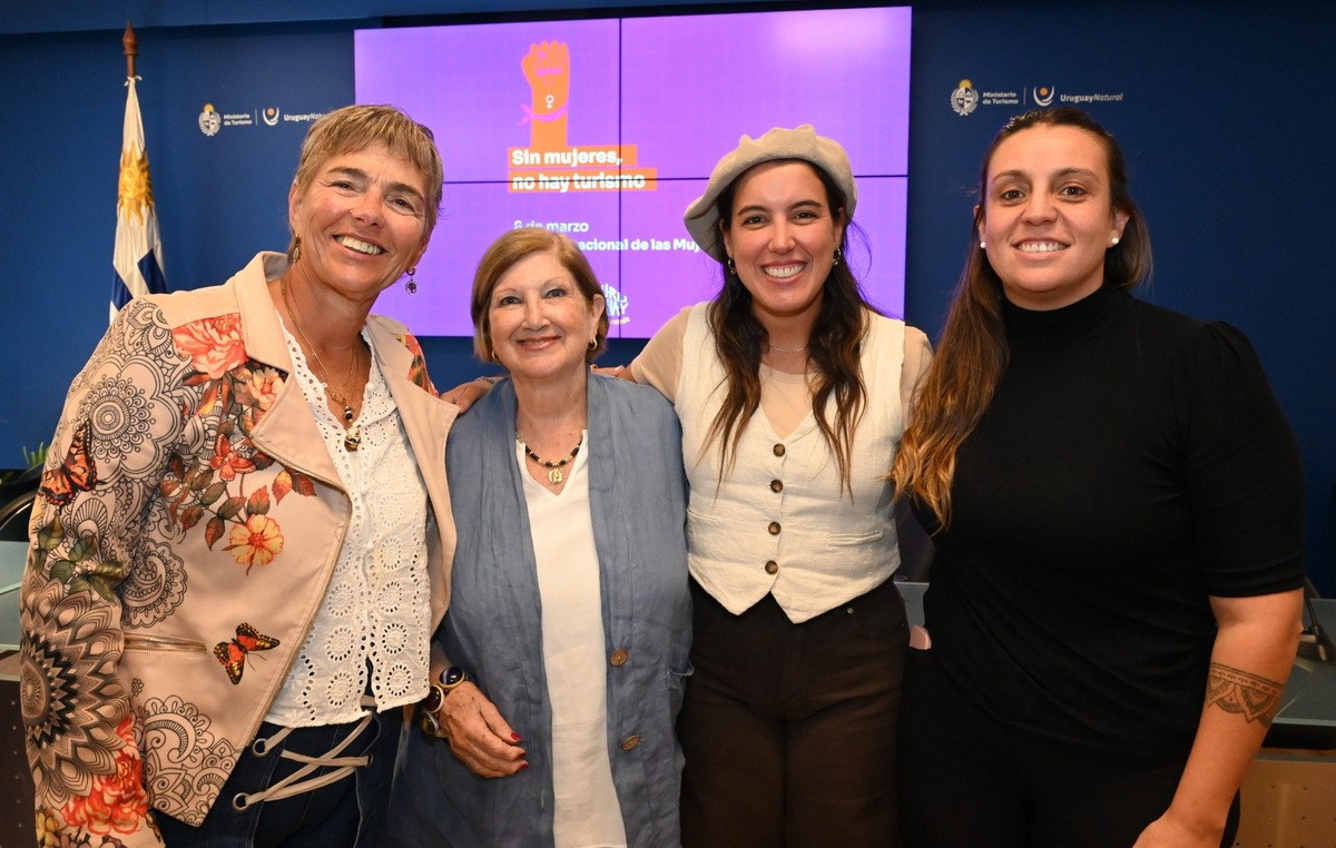Lourdes Alanis,&nbsp;OPC, CEO del&nbsp;Grupo Elis;&nbsp;Mar&iacute;a Shaw, periodista, Presidente del Consejo Internacional de&nbsp;FIPETUR;&nbsp;Ita Pereyra Goday,&nbsp;asadora,&nbsp;La Gurisa de Los Fuegos; Lic. Camila Maquieira,&nbsp;&Aacute;rea Planeamiento Estrat&eacute;gico del Ministerio de Turismo de Uruguay