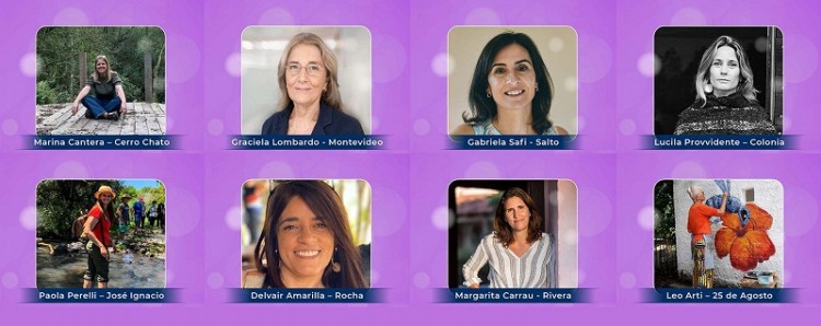 #8M #8mujeres8destinos