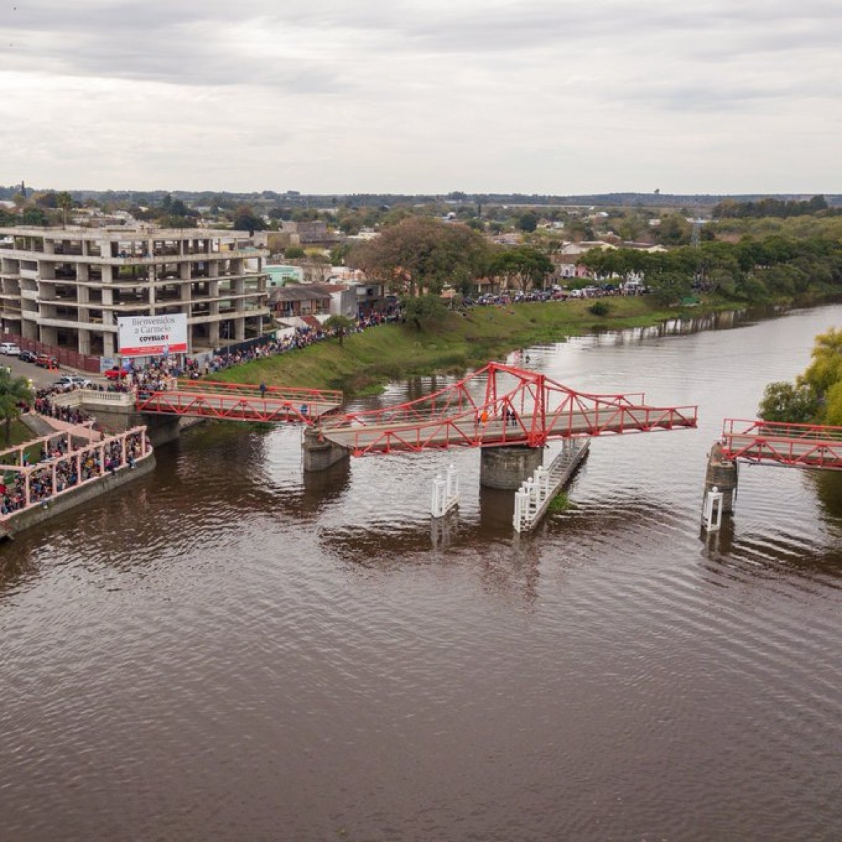 Puente sobre el arroyo de las Vacas en Carmelo