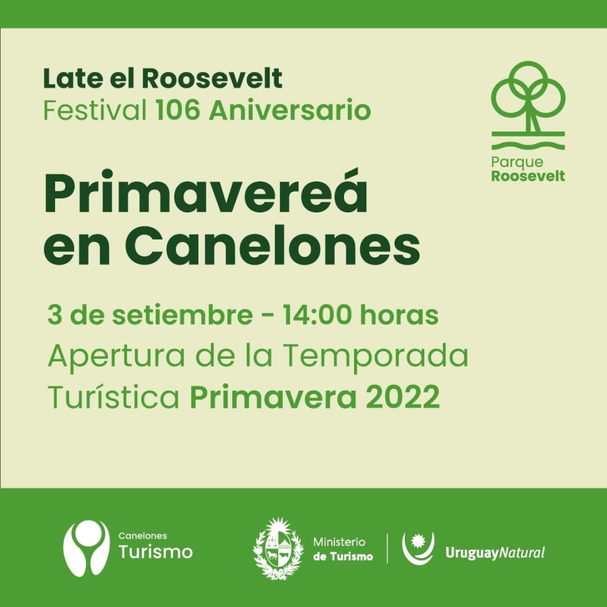 Late el Roosevelt con ‘Primavereá en Canelones’