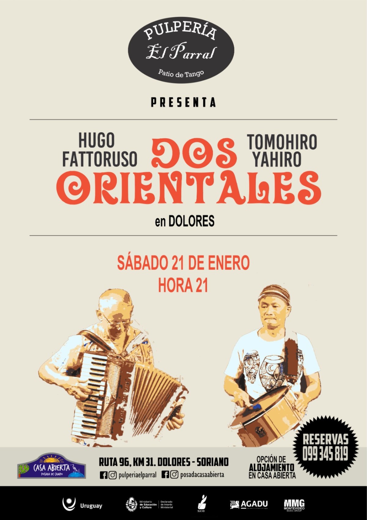 Dos Orientales en Pulpería El Parral