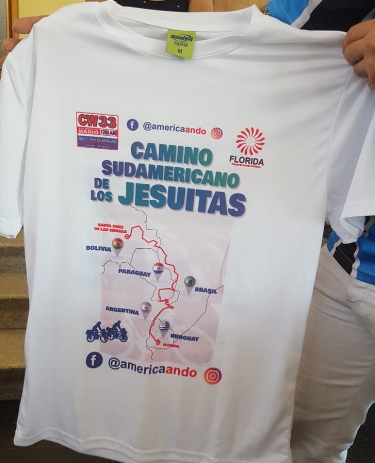 Embajadores tur&iacute;sticos de Florida recorren el Camino de los Jesuitas en bicicleta