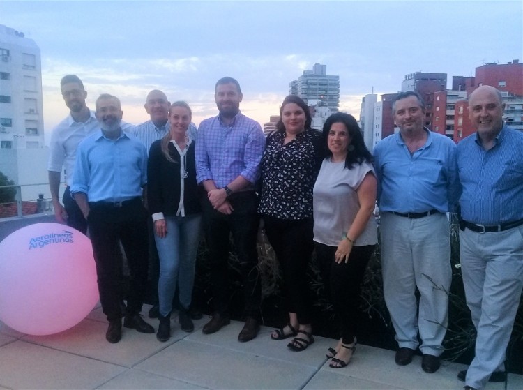 Aerol&iacute;neas Argentinas despidi&oacute; el a&ntilde;o en Montevideo
