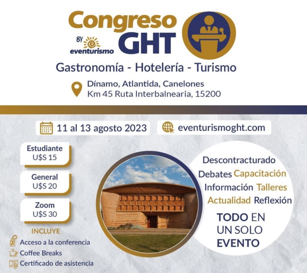 Congreso GHT regresa a Atlántida