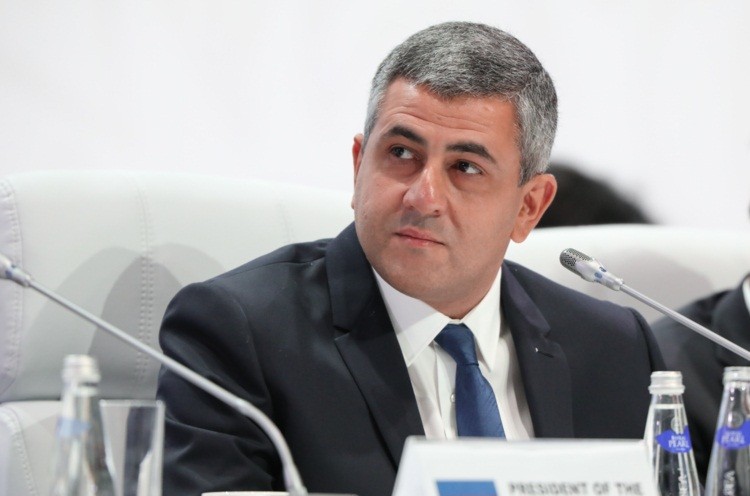 Check in: Zurab Pololikashvili