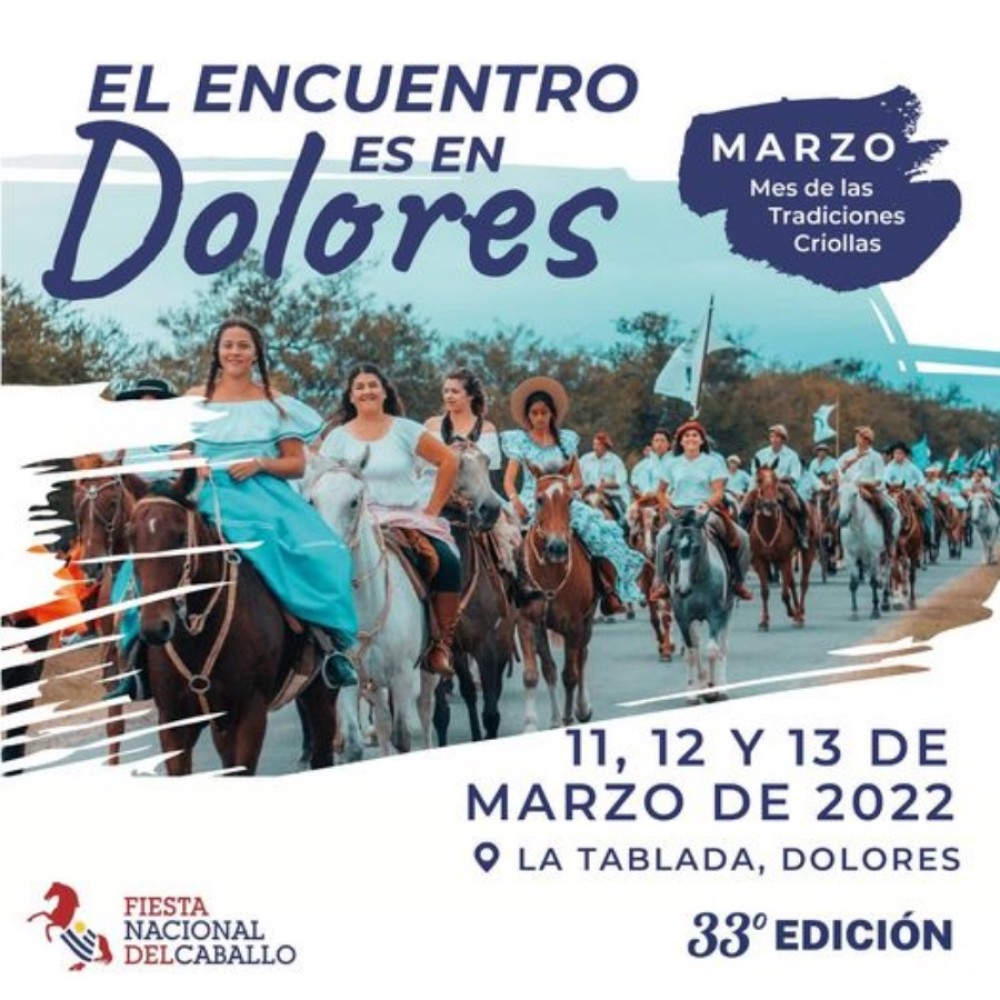 La Fiesta Nacional del Caballo se realiza en Dolores