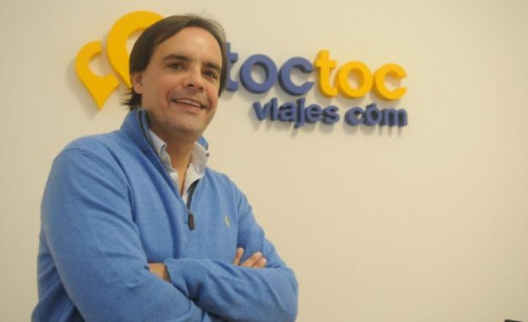Andr&eacute;s Gil, CEO de TocTocViajes