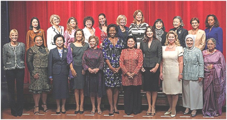 Primera Dama o Consorte de un pa&iacute;s